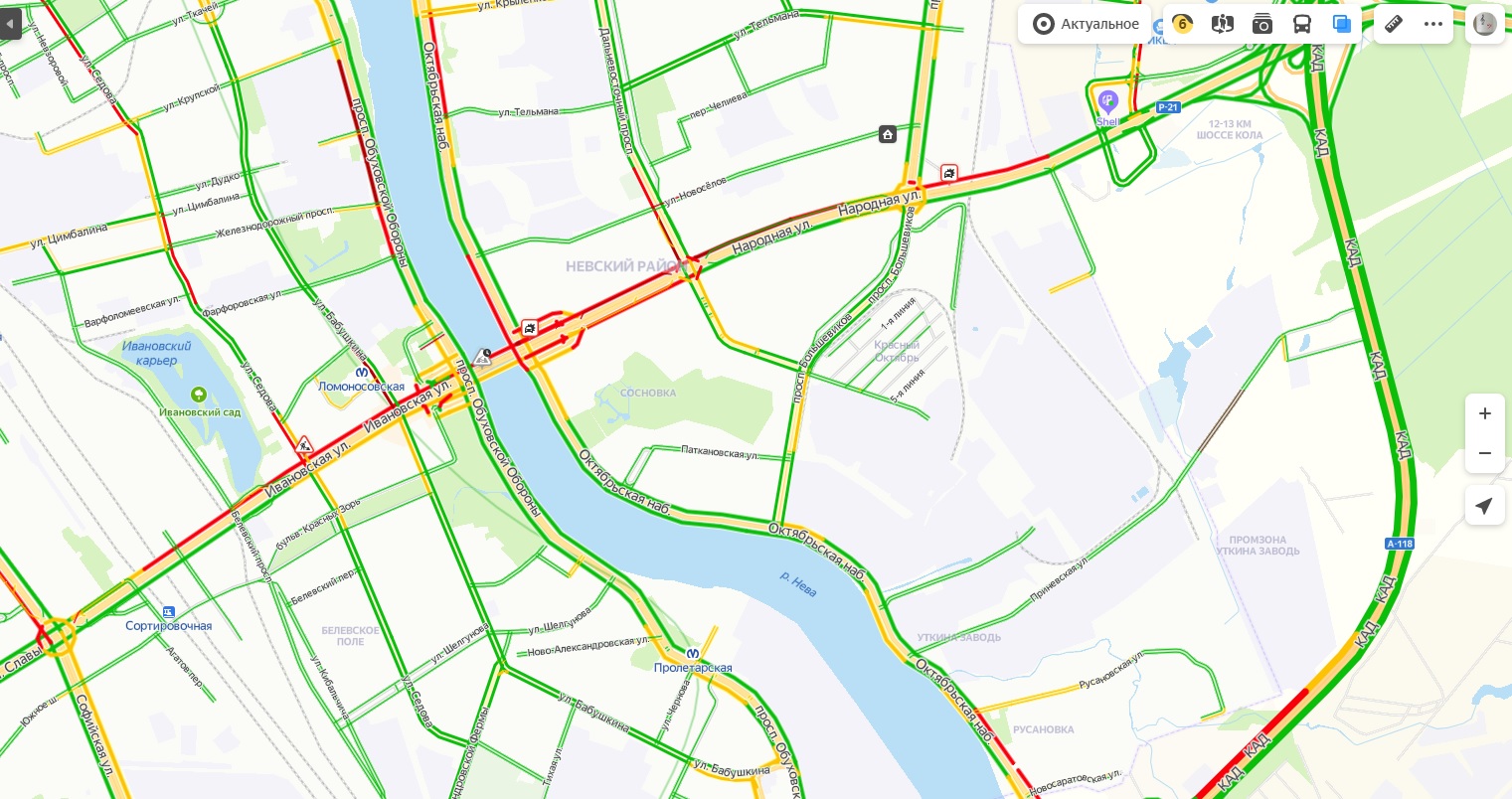 Пробки на дорогах спб в реальном времени карта онлайн бесплатно без регистрации